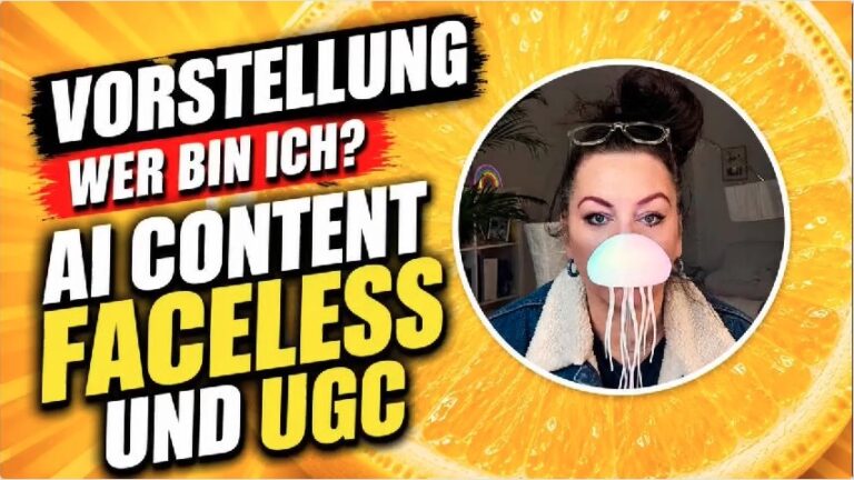MAKETTO - VORSTELLUNG, WER BIN ICH? AI CONTENT FACELESS UND UGC.